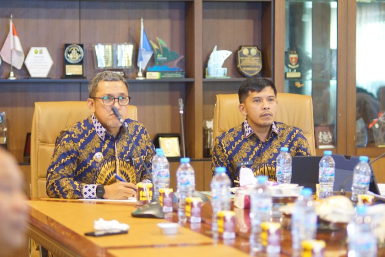 Bupati Jeneponto pimpin rapat koordinasi Tim Percepatan Penurunan Stunting. (Tim)