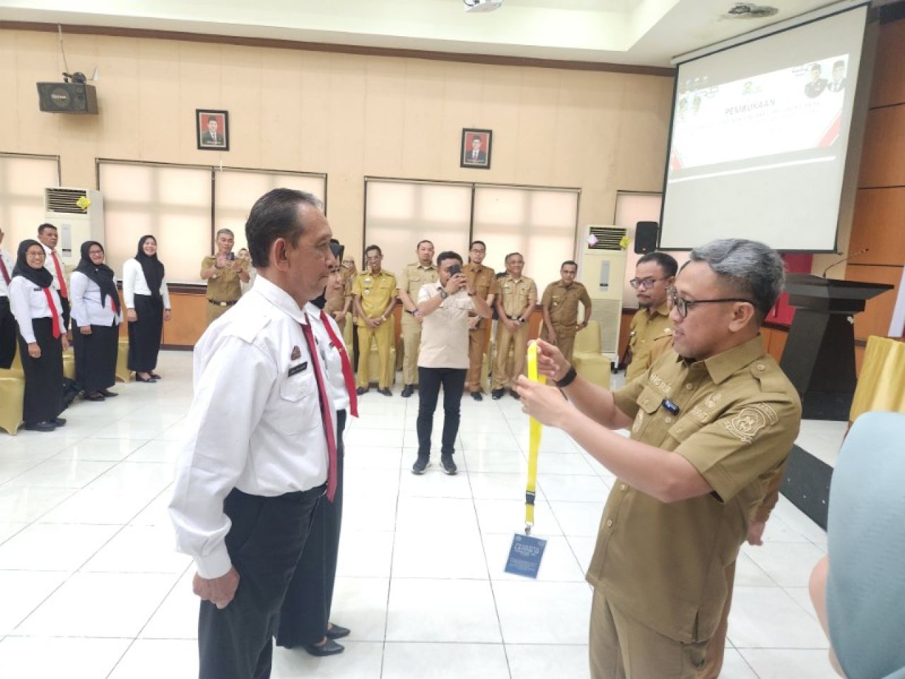 Bupati Jeneponto H. Paris Yasir buka PKP Angkatan XXII Tahun 2025. (Tim)