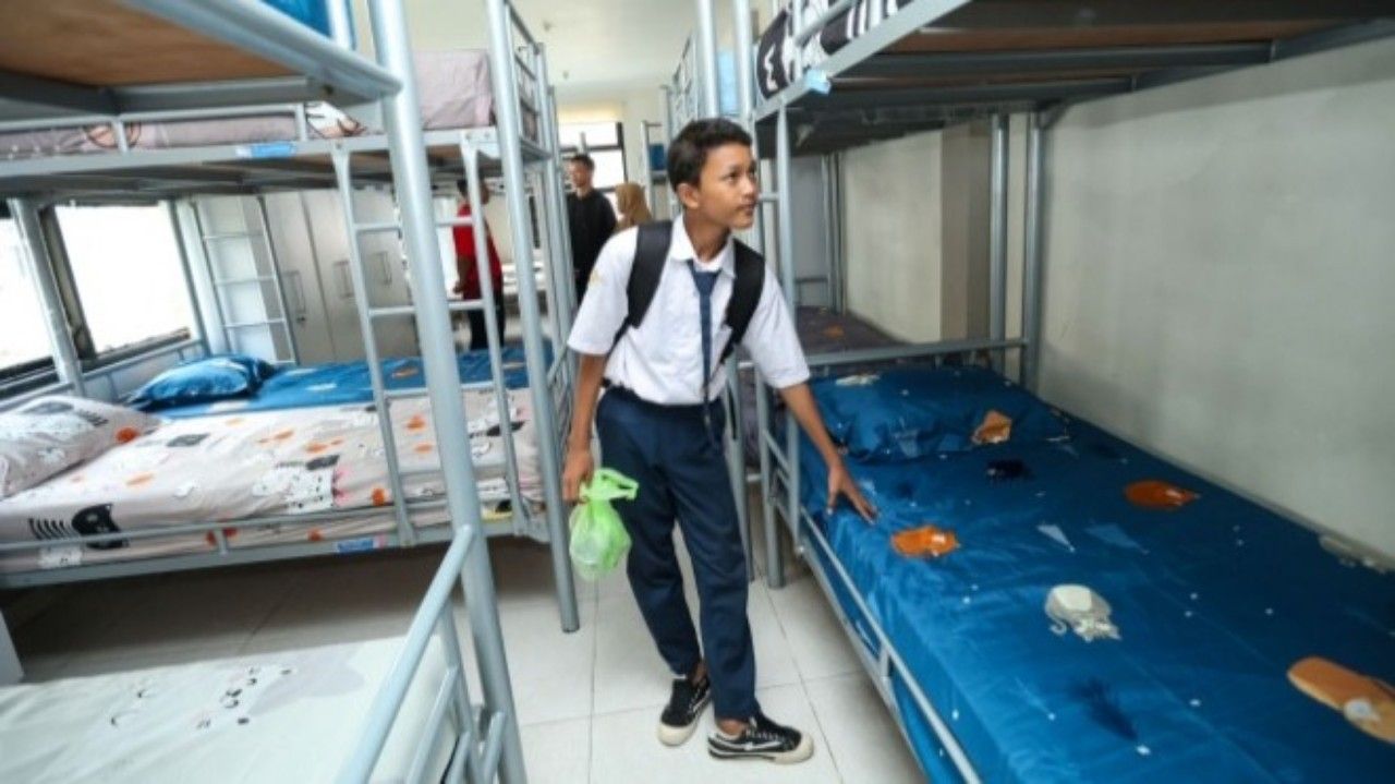 Asrama untuk anak-anak nakal di Kota Surabaya. (Kominfo Kota Surabaya)