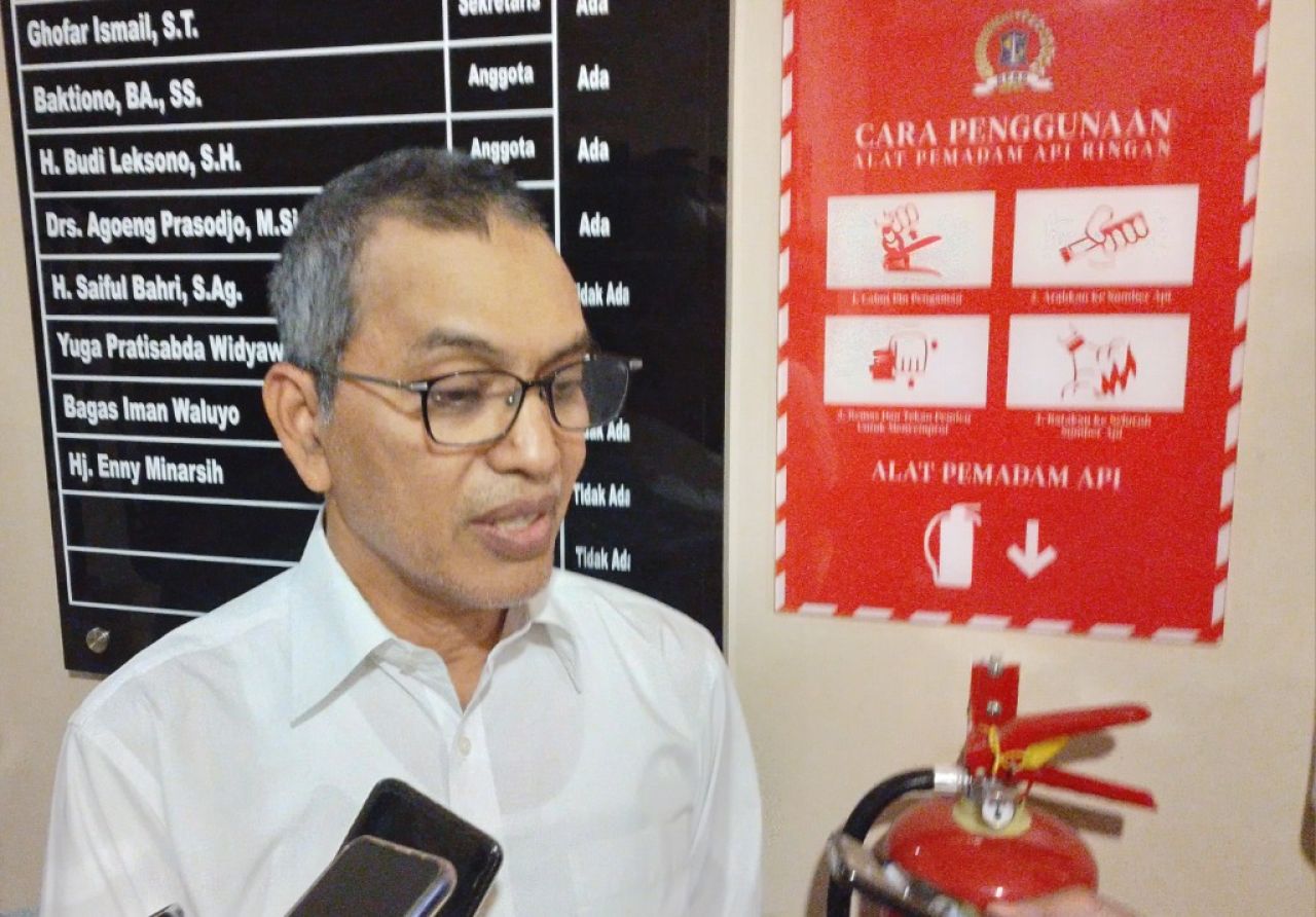 M. Machmud, Wakil Ketua Komisi B DPRD Kota Surabaya. (Amar)