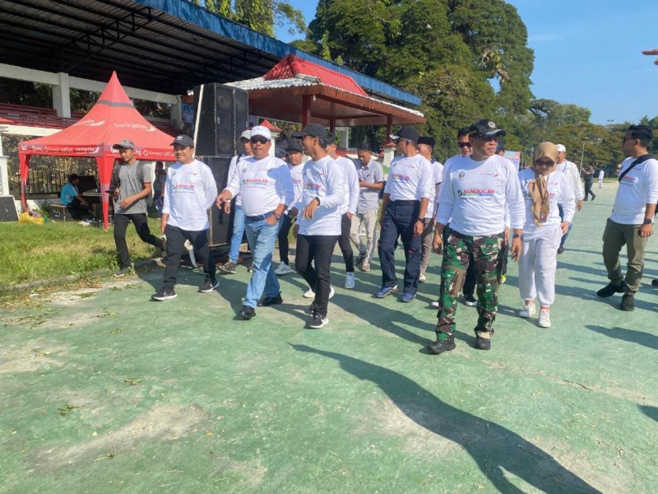 Launching Bangkalan Bherse Onggu. (Tim)