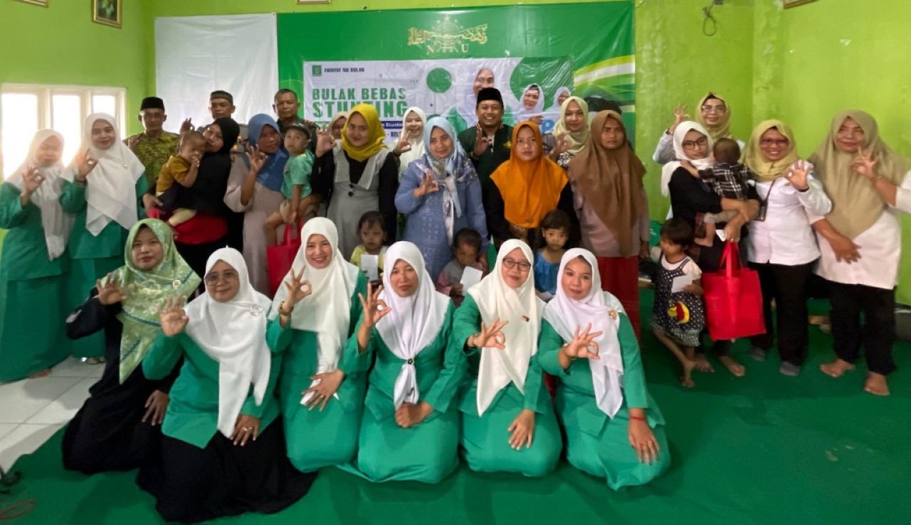 Pimpinan Anak Cabang (PAC) Fatayat Nahdlatul Ulama (NU) Kecamatan Bulak mengadakan kegiatan Focus Group Discussion (FGD) bertema "Kecamatan Bulak Bebas Stunting” (tim)
