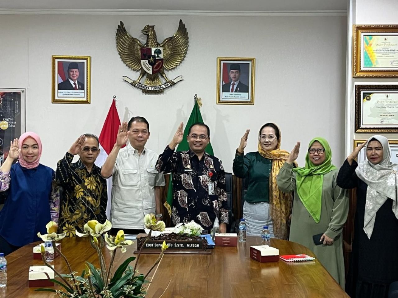 Kepala Bakesbangpol Jatim Terima FPK, Dorong Sinergi dengan OPD dan Instansi Vertikal