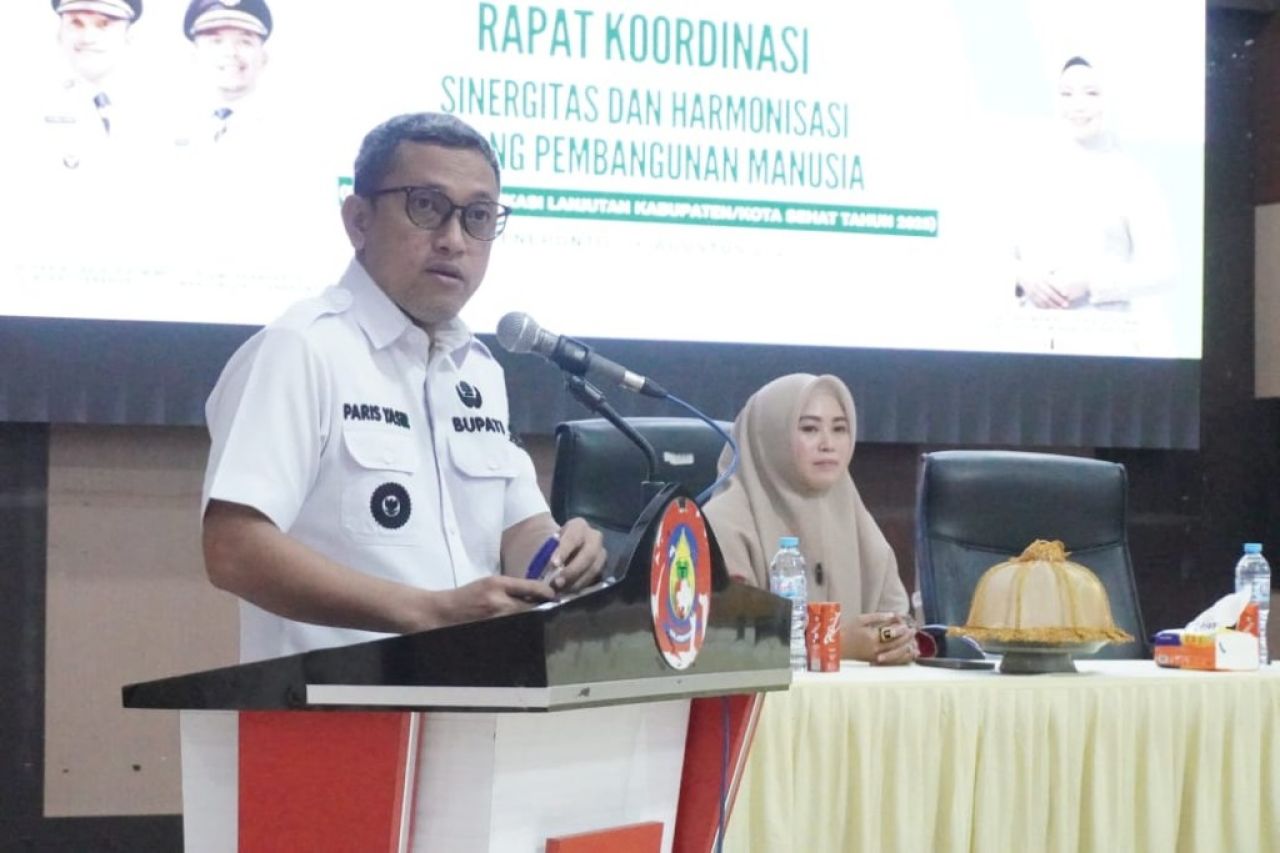 Rapat Koordinasi Sinergitas dan Harmonisasi Bidang Pembangunan Manusia Digelar di Aula Kalabbirang