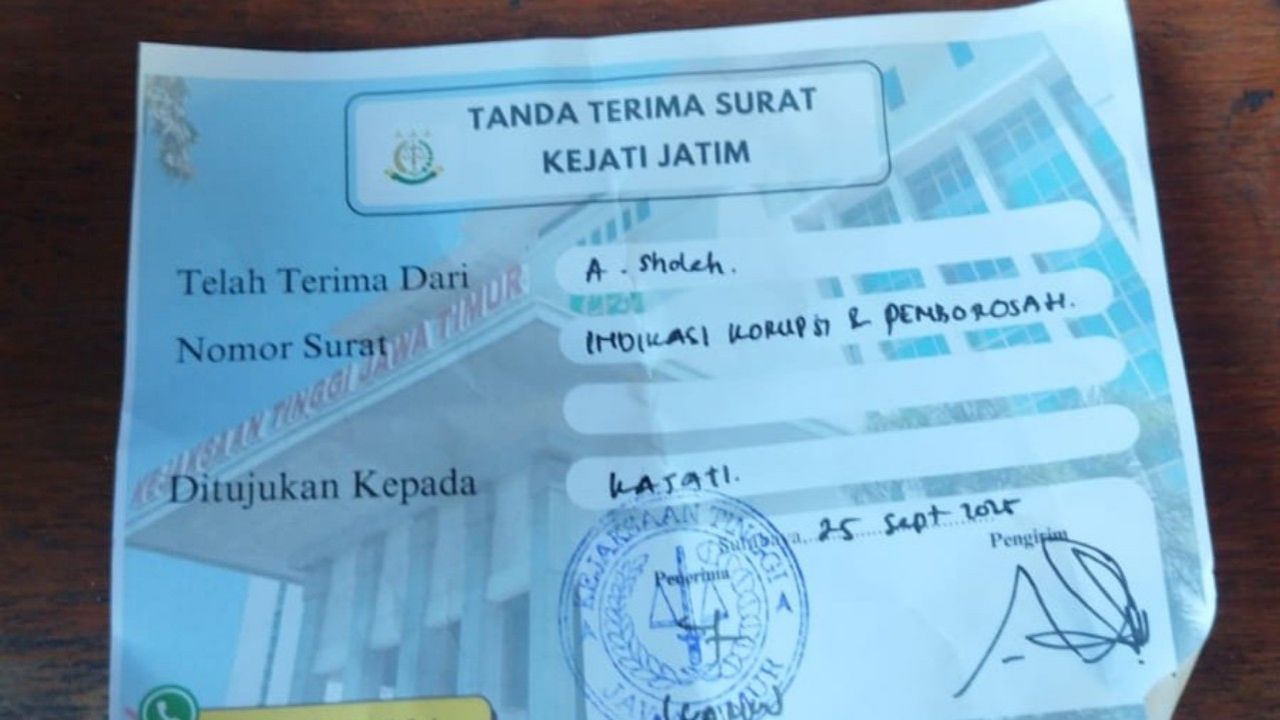 Tanda terima laporan (tim)
