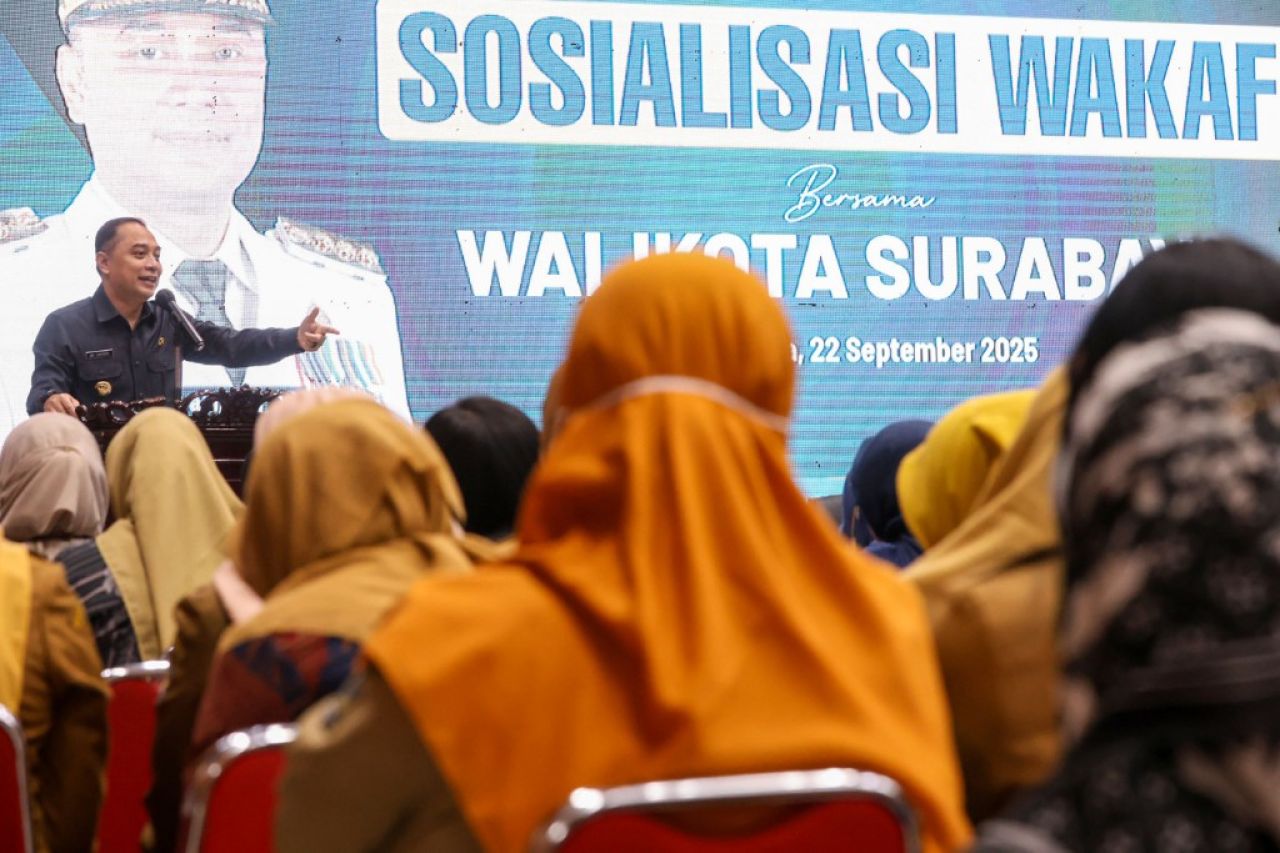 Pengarahan kepada Camat hingga Lurah. (Pemkot Surabaya)