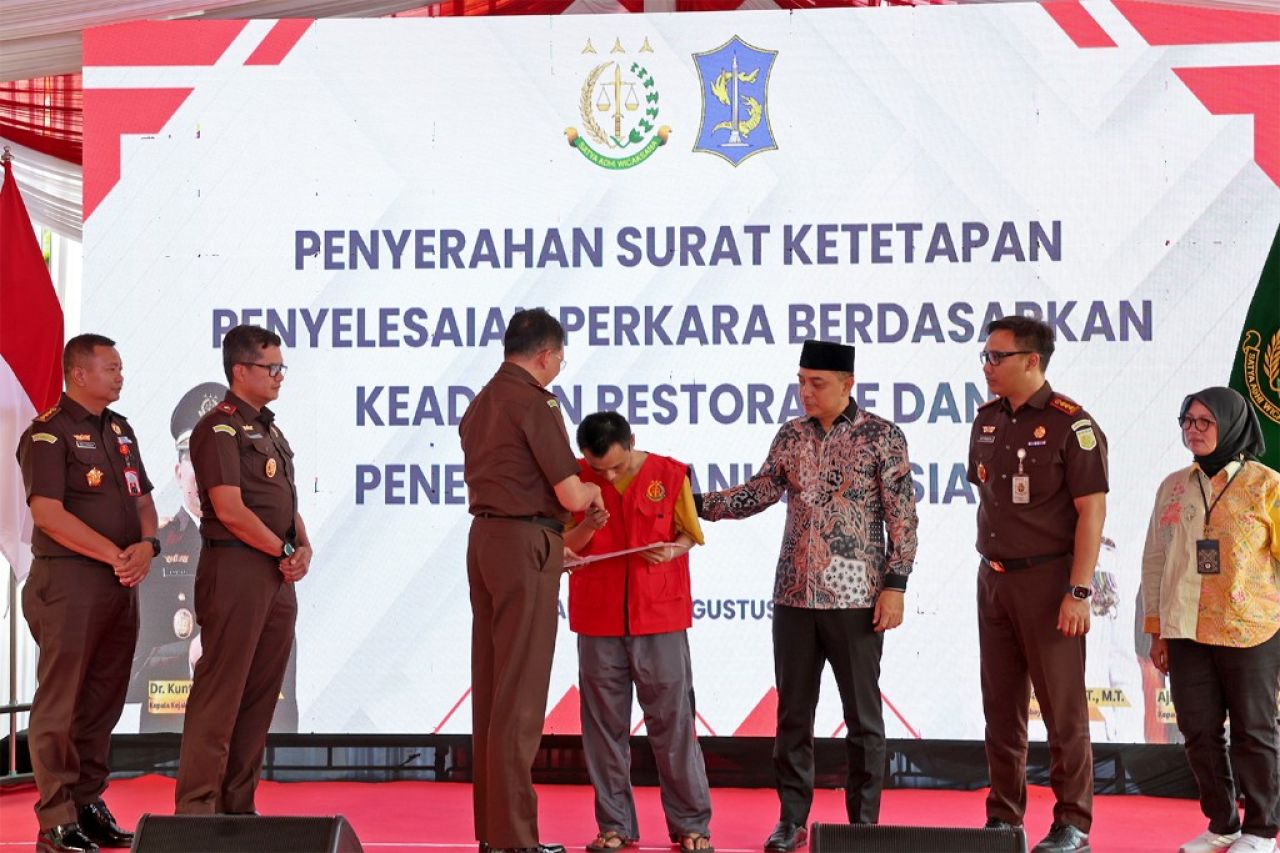 Kejari dan Pemkot Surabaya Terapkan Restorative Justice untuk 11 Pelaku Tindak Pidana