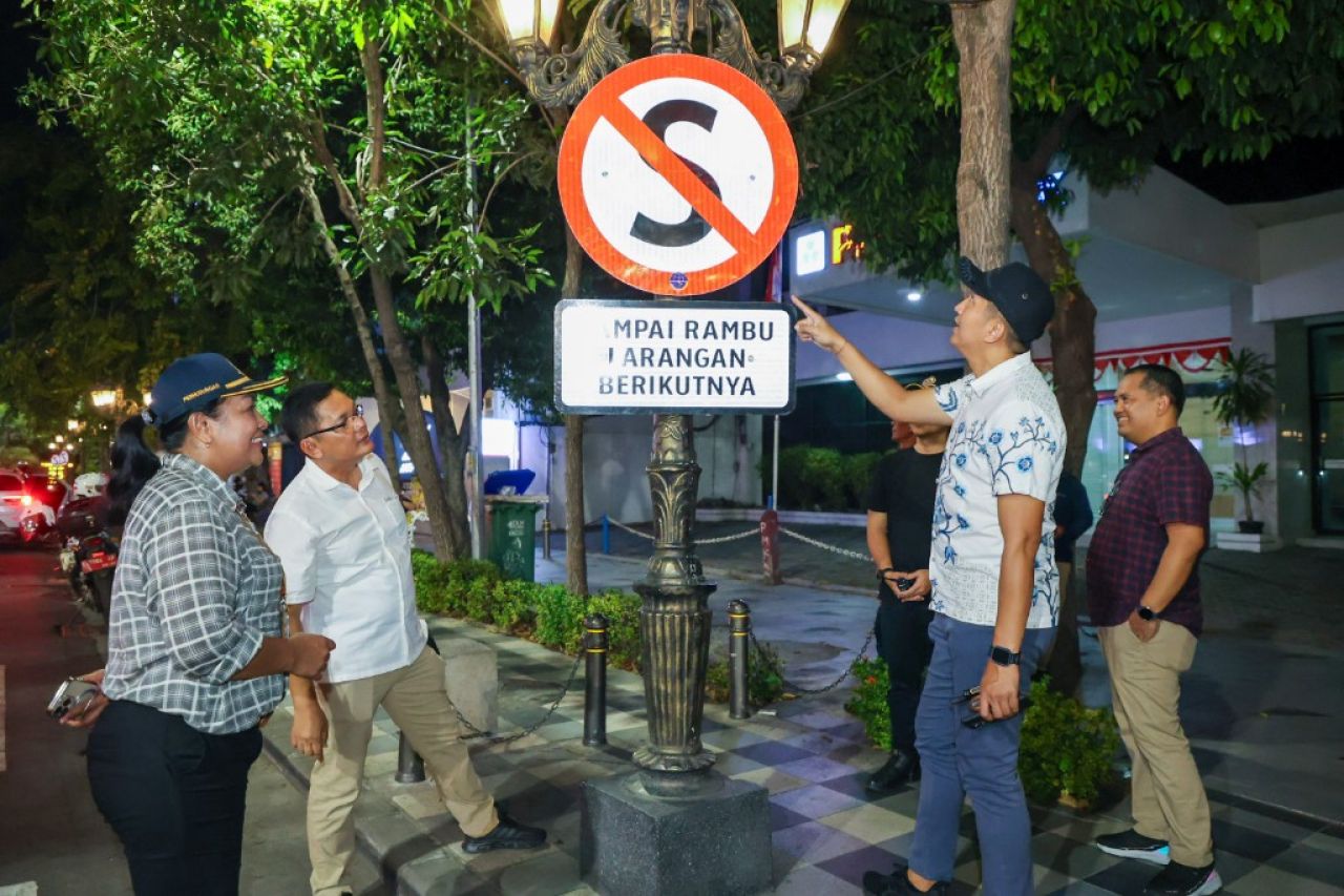 Dishub Surabaya Hadirkan Valet Parking Jalan Tunjungan Mulai Pekan Depan. (Kominfo Kota Surabaya)