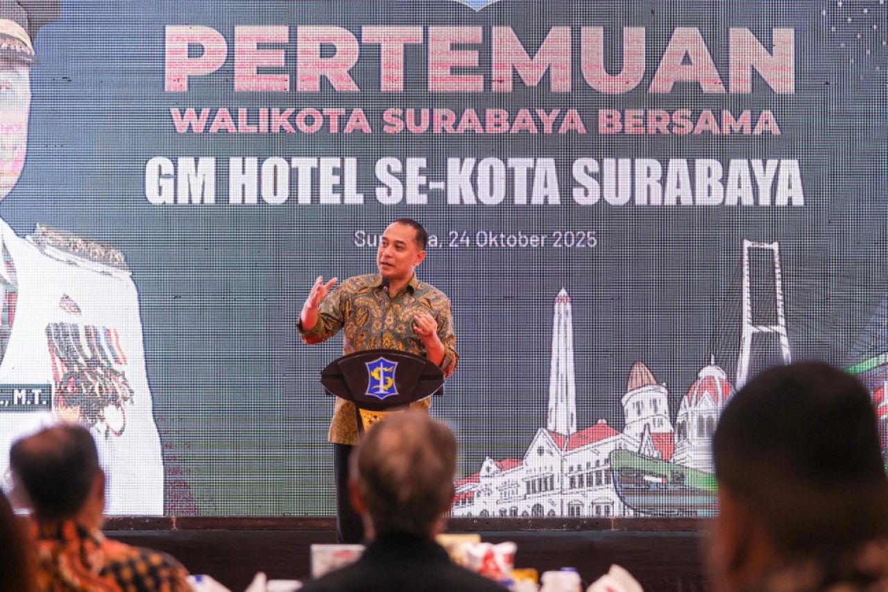 Kumpulkan GM Hotel di Surabaya, Wali Kota Eri Tegaskan Komitmen Bersama Cegah Praktik Maksiat