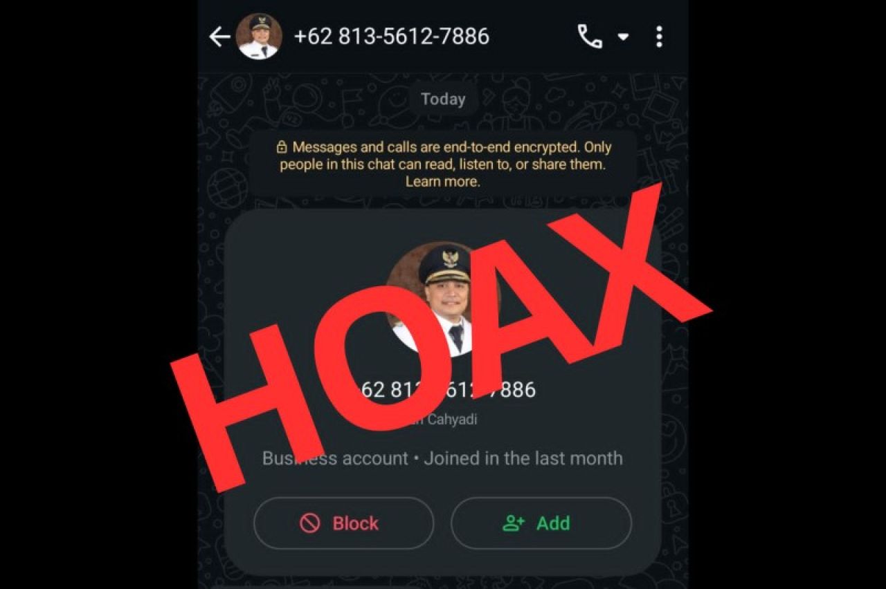 Hoax. (Kominfo Surabaya)