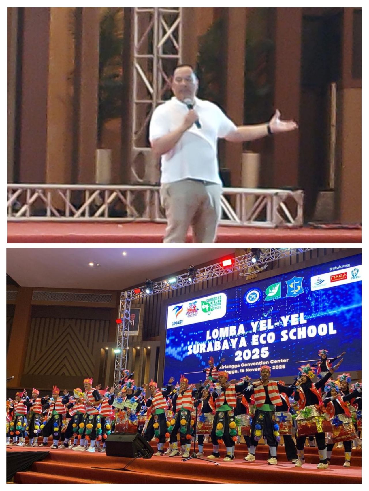 Ini Pesan Kepala DLH Kota Surabaya, Dedik Irianto dalam Lomba Yel-Yel Eco School 2025