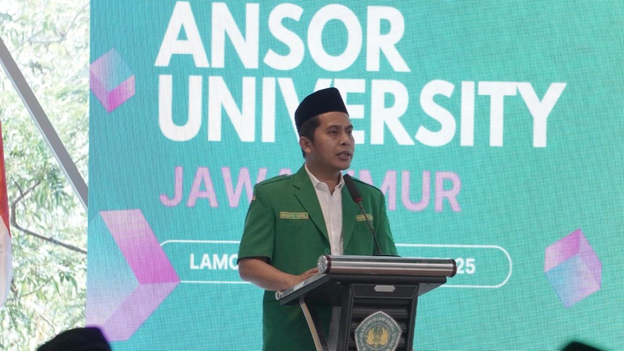 Ketua PW GP Ansor Jatim, Musaffa Safril (Tim)
