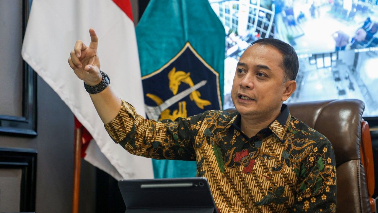 Walikota Eri Cahyadi. (Kominfo Surabaya)