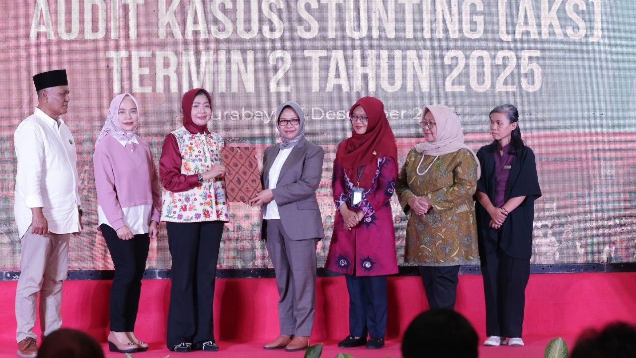 Diseminasi Audit Kasus Stunting 2025. (Kominfo Surabaya)