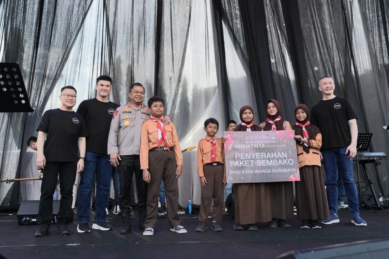 Kolaborasi MSP dan Polri Hadirkan Bantuan Natal Serentak di 100 Kota