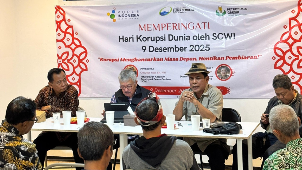 FGD SCWI peringati Hari Anti Korupsi Sedunia. (Tim)