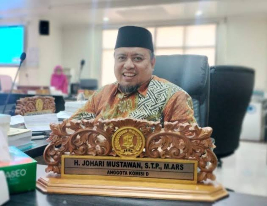 Johari Mustawa, Anggota DPRD Kota Surabaya. (Rim)