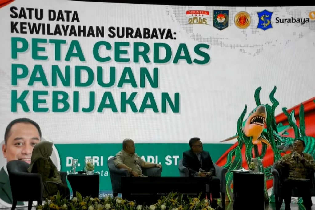 Paparan Wali Kota Eri dalam IGA 2025. (Kominfo Surabaya)