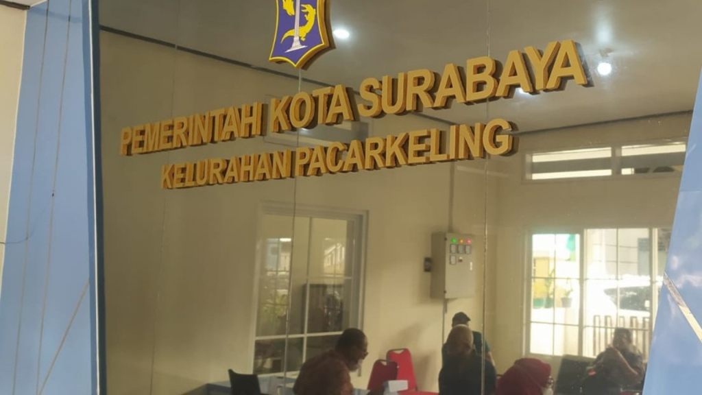 Kantor Kelurahan Pacar Keling, Surabaya. (Kominfo Surabaya)