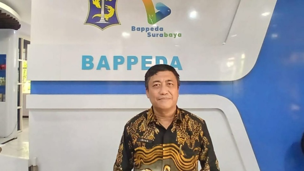 Kepala Badan Perencanaan Pembangunan Daerah, Penelitian, dan Pengembangan (Bappedalitbang) Kota Surabaya, Irvan Wahyudrajad. (Tim)