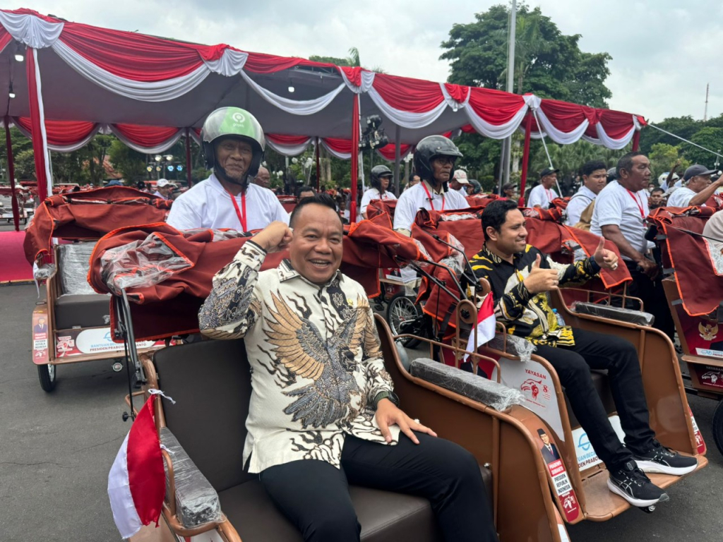 DPRD Surabaya Apresiasi Bantuan 200 Becak Listrik Presiden Prabowo untuk Pengemudi Lansia