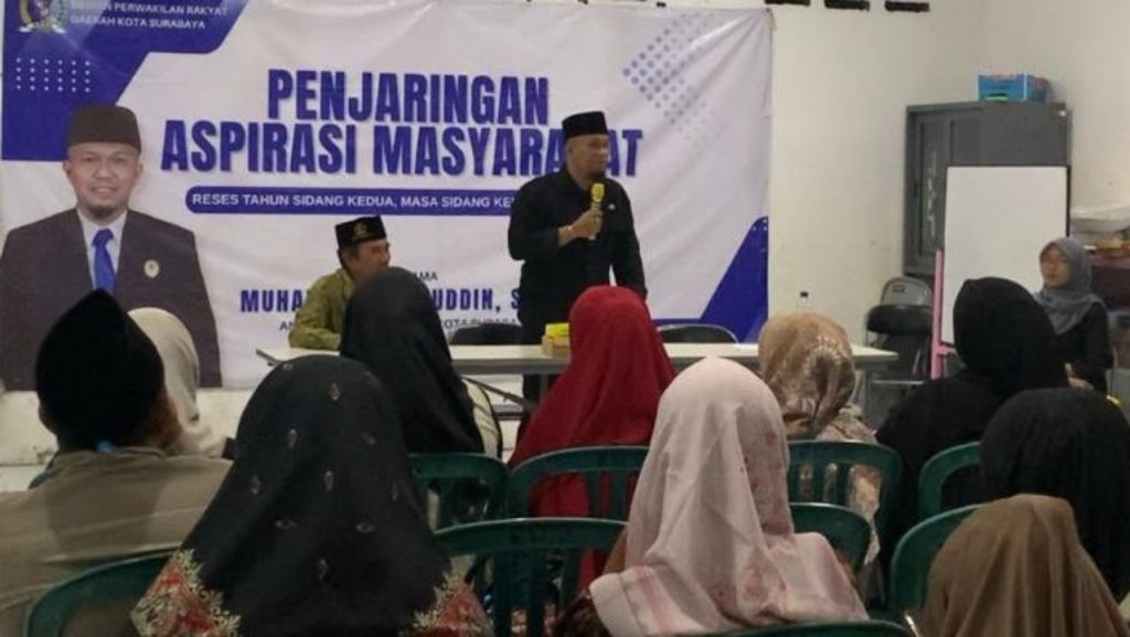 Kawal Aspirasi Warga Wonokusumo Legislator Muhammad Saifuddin Soroti Raperda Hunian Hingga Sertifikat Tanah Gratis