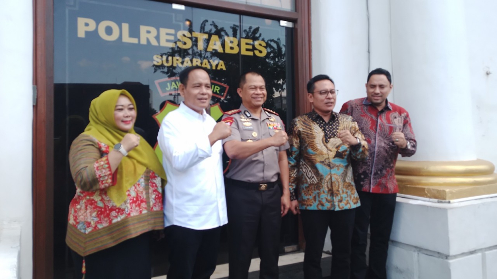 Perkuat Sinergi, DPRD dan Polrestabes Surabaya Jaga Kamtibmas