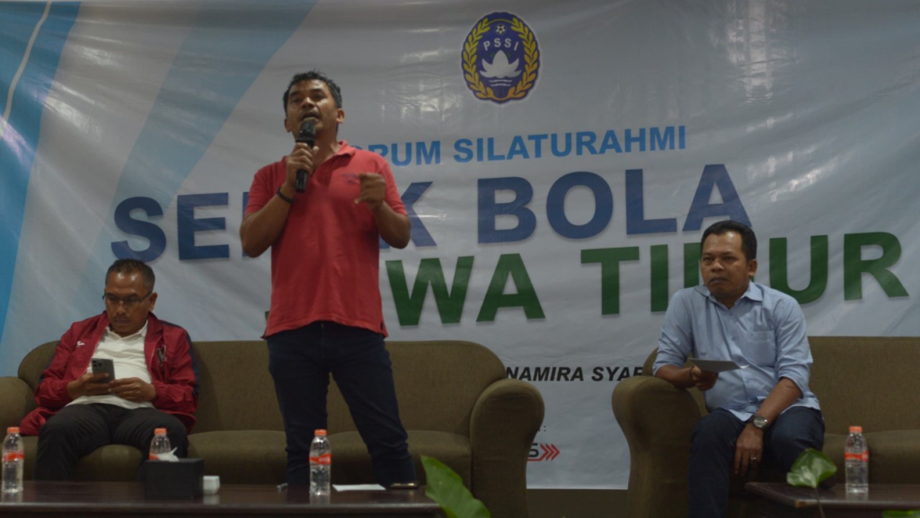 Forum silaturahmi sepak bola Jawa Timur desakagar PSSI Pusat segera menggelar Kongres Pemilihan Asprov Jawa Timur
