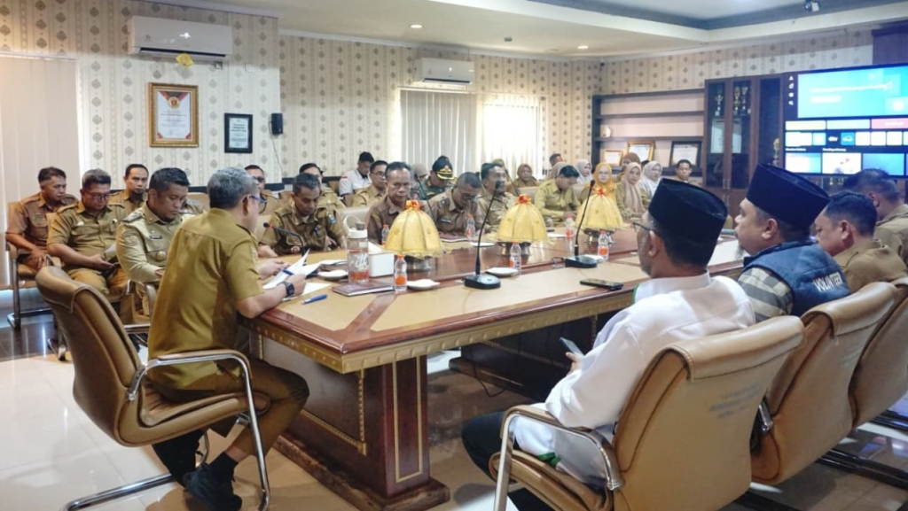Rakor penguatan koordinasi daerah. (Humas Kabupaten Jeneponto)