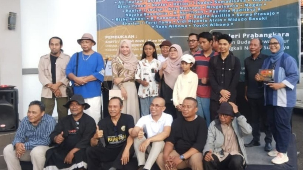 Komunitas Perupa Delta Sidoarjo Gelar Pameran Prabangkara Taman Budaya Jatim Surabaya