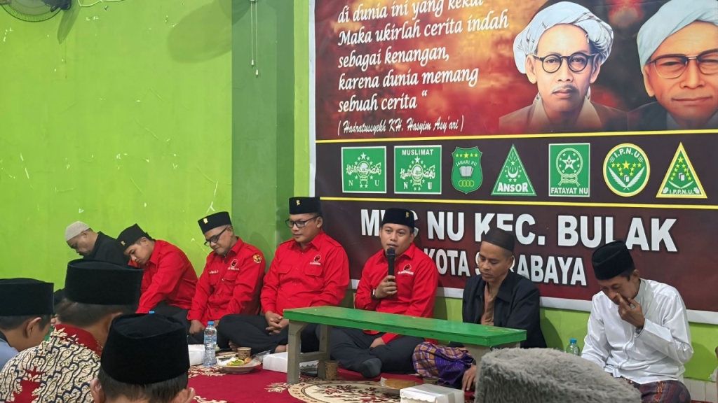 Bulqn Bung Karno: PAC PDI Perjuangan Kecamatan Bulak Silaturahmi ke MWC NU