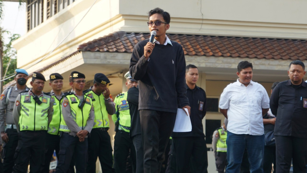 Koordinator Wilayah BEM PTNU DIY, Tegar Pradana (tim)