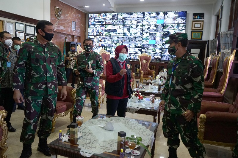 Mabes TNI Siap Bantu Pemkot Surabaya Tangani Covid-19