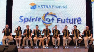 Sesi presentasi dan tanya jawab Pimpinan Astra Financial dengan 9 unit bisnis pada Media Gathering GIIAS Medan 2022. (Tim)