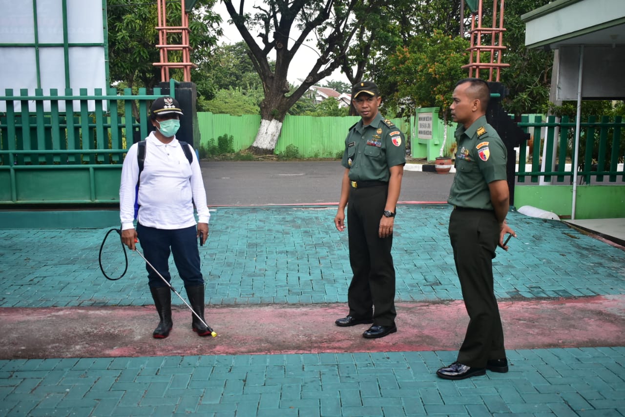 Upaya Kodim Tipe A 0831/ Surabaya Timur Perangi Corona.