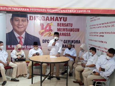 Gerindra Prioritaskan Tiga Program Kerja