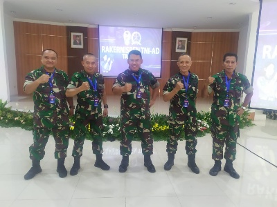 Kapenrem 084/BJ Ikuti Rakernis Penerangan TNI AD TA. 2022	