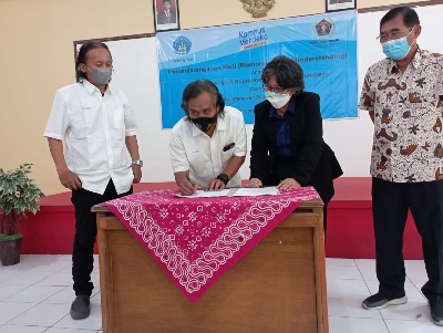 Unipra Jalin Kerjasama Dengan Seksi Wartawan Kota Surabaya PWI Jatim