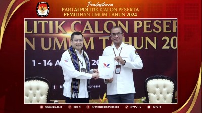Daftar ke KPU, HT Targetkan Perindo Raih 60 Kursi di Pemilu 2024