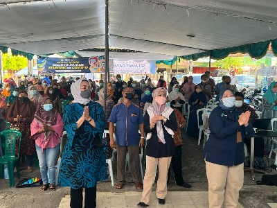 Lucy Kurniasari Bersama Kemenkes Lakukan Sosialisasi Germas di Surabaya
