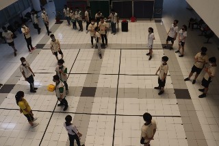 Para Finalis saat bermain di game Utama IRGL 2022