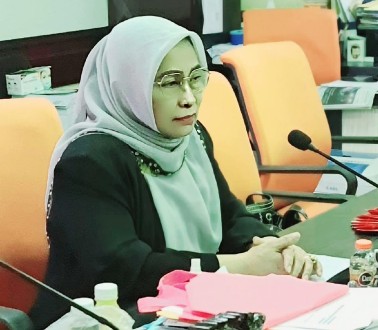 Ketua Komisi B DPRD Kota Surabaya, Luthfiyah. (Bachan)