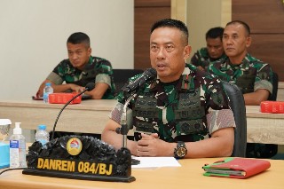 Jam Komandan Korem 084/Bhaskara Jaya Kepada Kodim dan Balak