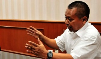 Lutfil Hakim, Ketua PWI Jatim. Foto: tim