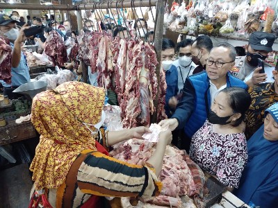 Mendag Nyatakan Harga Bahan Pokok di Surabaya Stabil