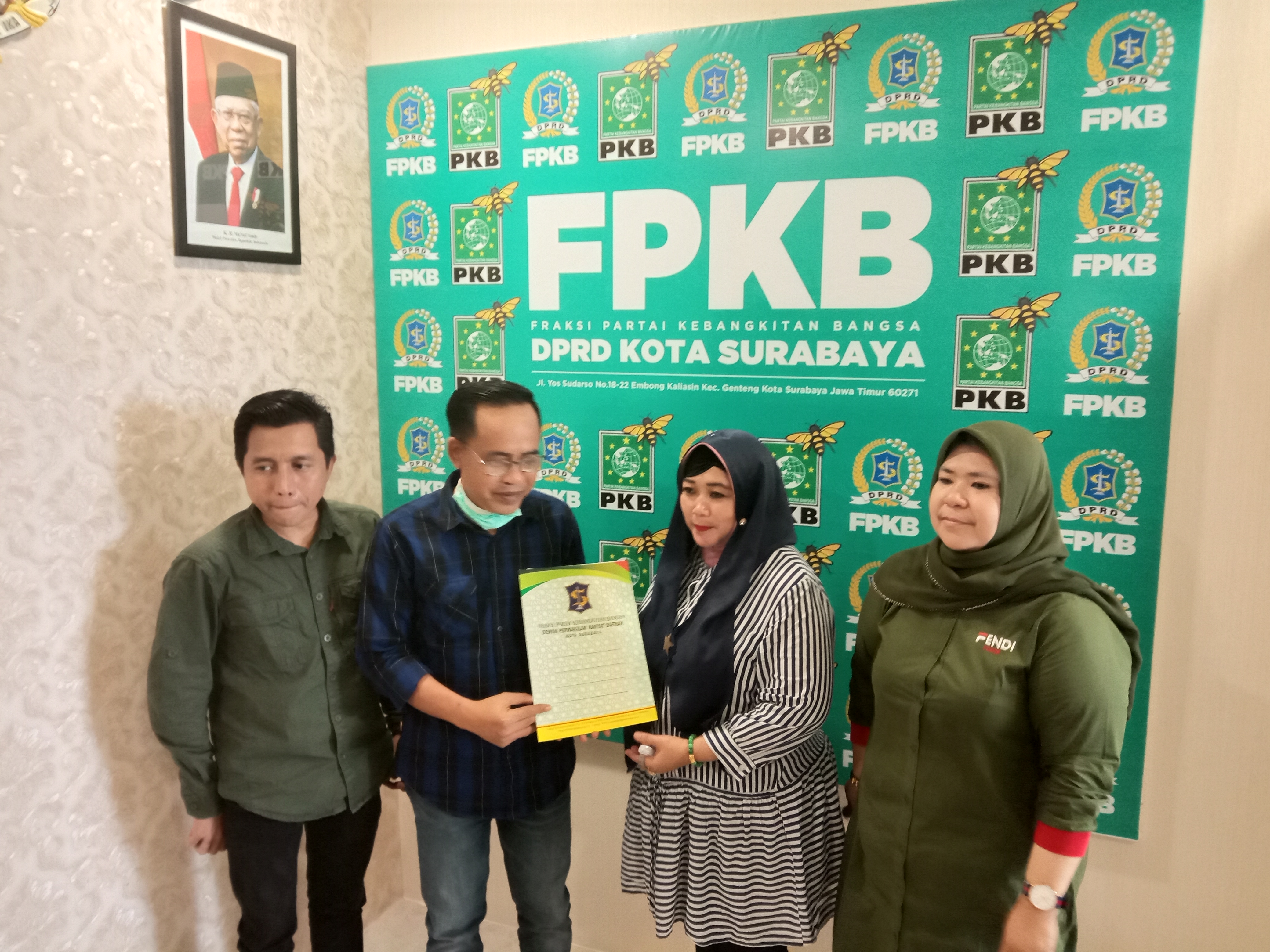 Fraksi PKB : Pemkot Surabaya Tidak Sinergi Dengan Dewan
