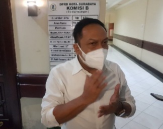 Anas Karno Wakil Ketua Komisi B DPRD Kota Surabaya. / Foto : Adi