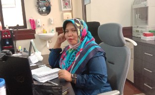 Ketua Komisi D DPRD Kota Surabaya, Khusnul Khotimah. (Bachan)