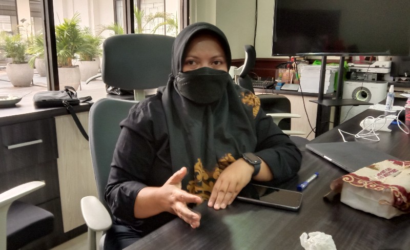 Ketua Komisi D DPRD Kota Surabaya Khusnul Khotimah. (Bairi)