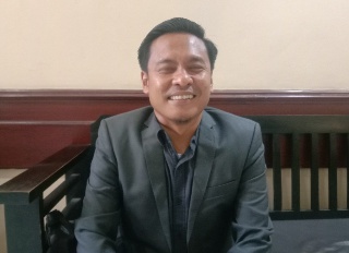 Ketua DPD Partai Golkar Kota Surabaya, Arif Fathoni. (Irene)